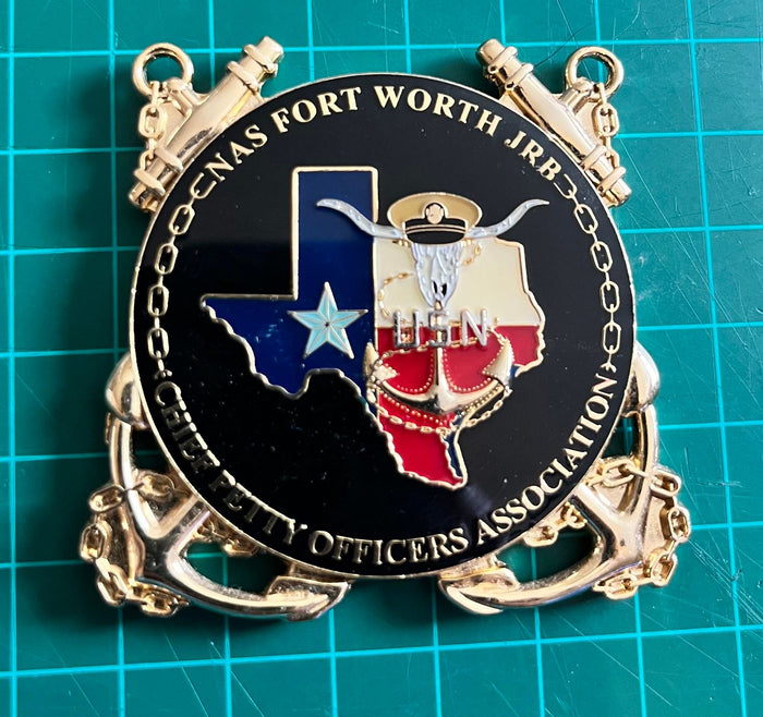 NAS Fort Worth Texas CPOA Coin