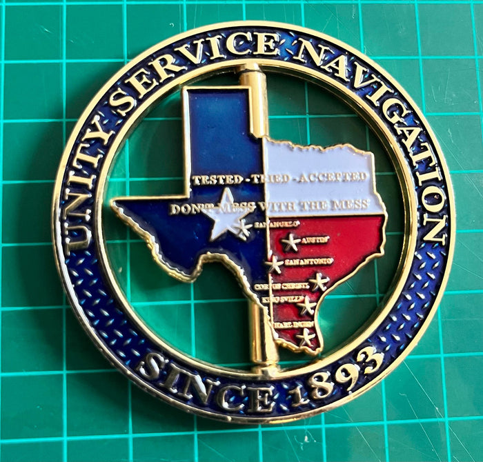 Texas Chief Spinner Coin