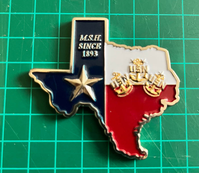NAS Fort Worth Texas Chief Mess Coin