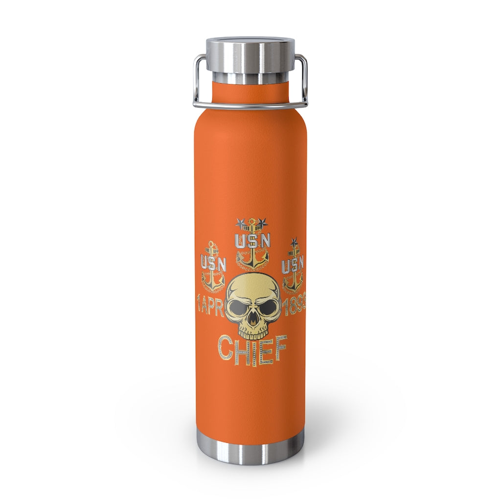 Chief Skull 22oz Vacuum Insulated Bottle