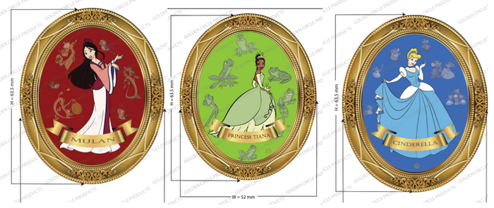 Princess Collection Coins FULL SET (Pre-Sale)
