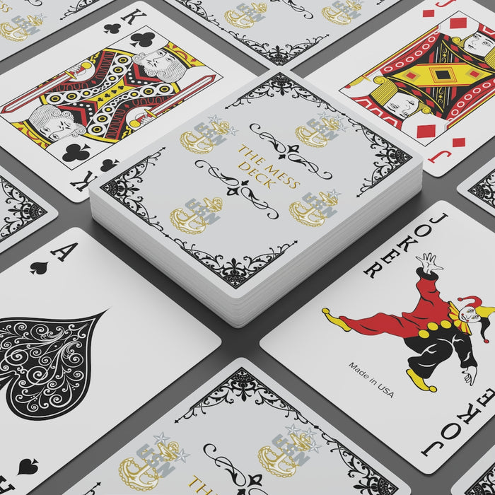 The Mess Deck Custom Poker Cards