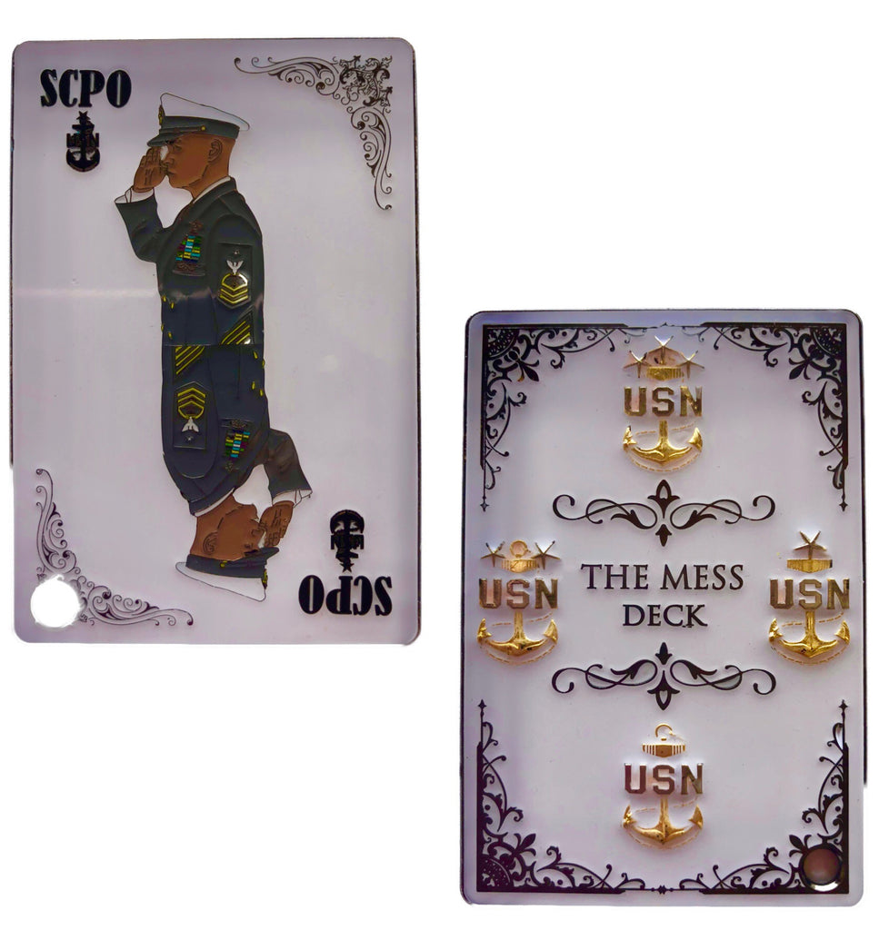 The Mess Deck - Senior Chief Petty Officer Keychain