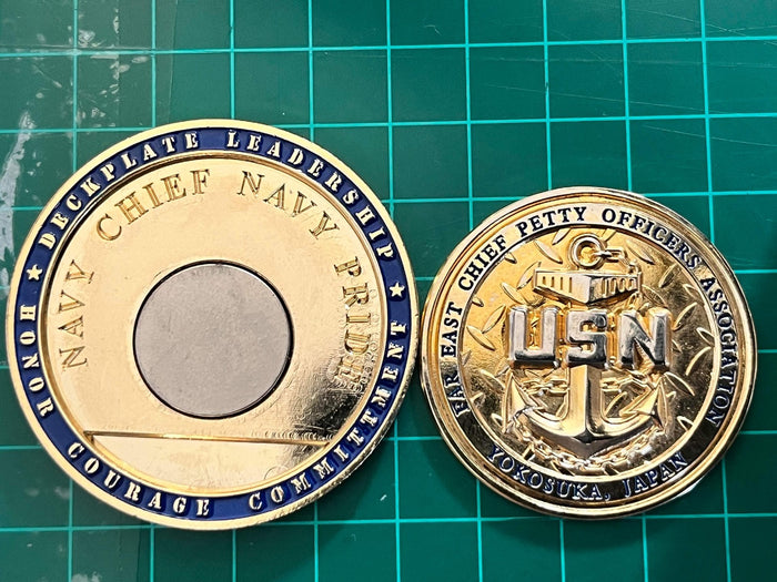Yoko Far East Imbedded Coin